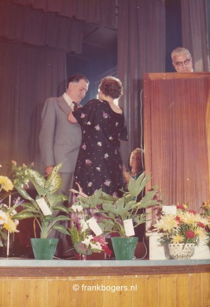 medaille voor kees de kock fanfare lepelstraat