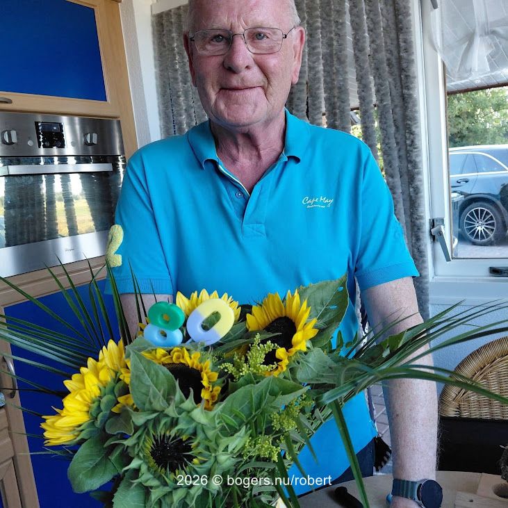 Verjaardag Robert 80 jaar